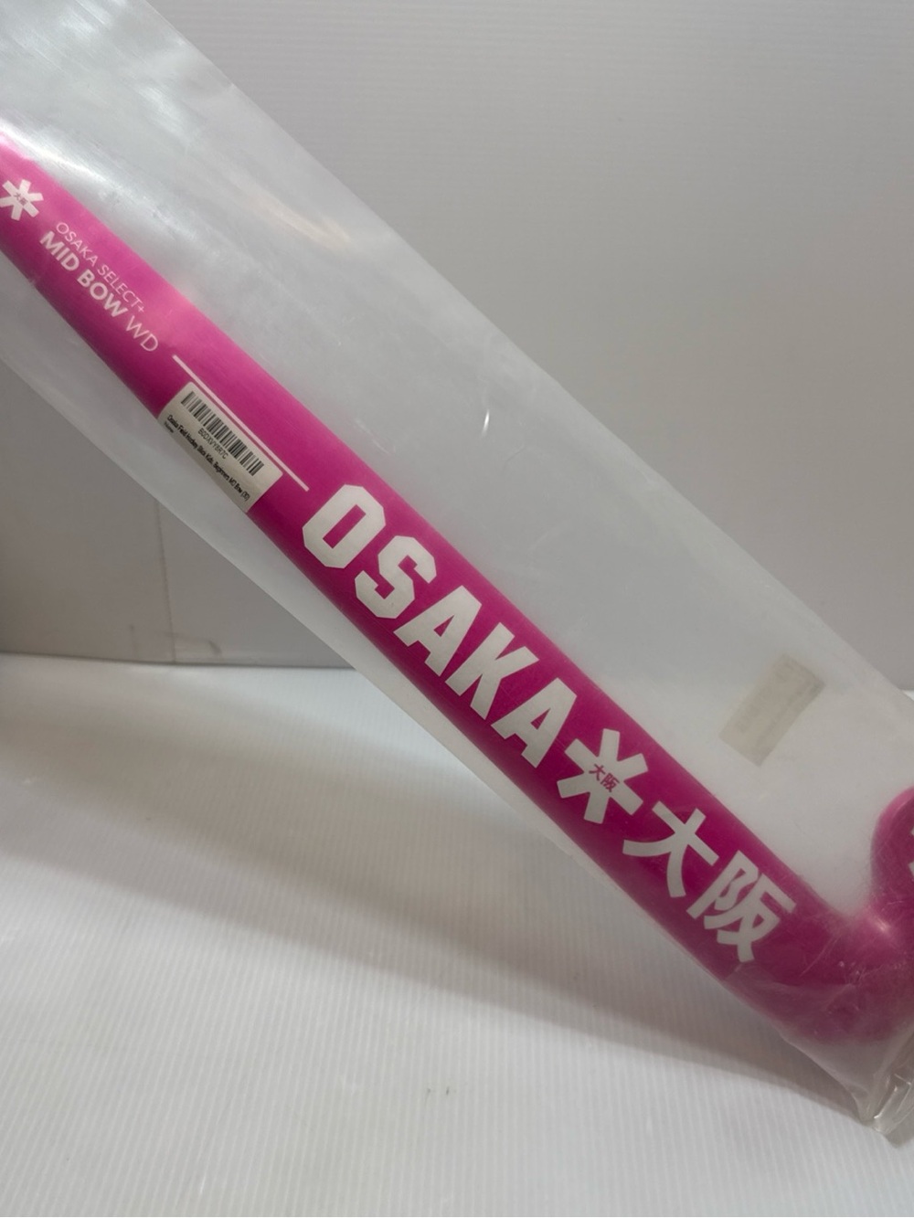 Osaka Select + Field Hockey Stick Kids Beginners Mid Bow WD 30 Inch Fuchsia